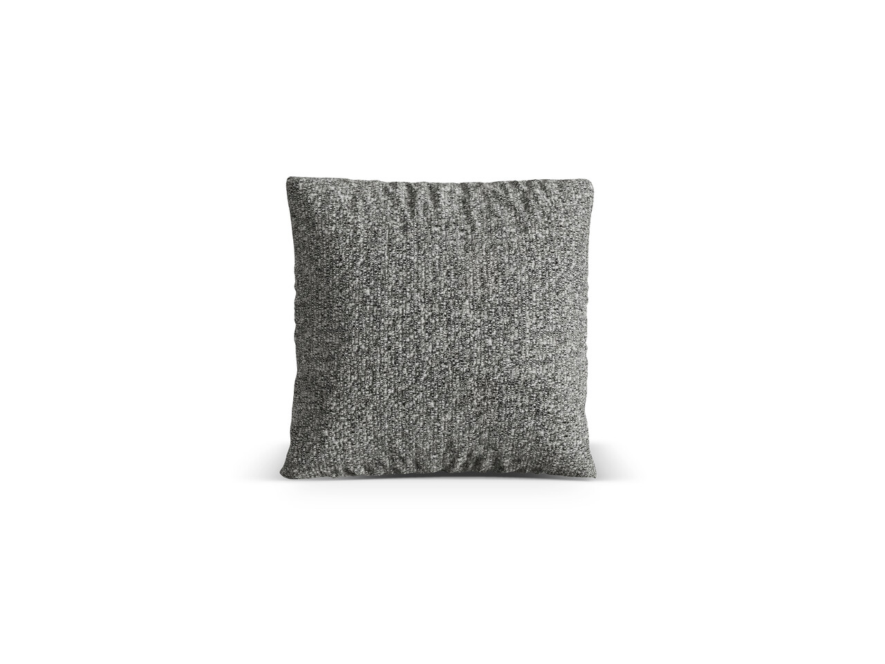 Perna decorativa, Nuria-260, Micadoni Home, 40x40 cm, tesatura boucle, grafit - imagine 3